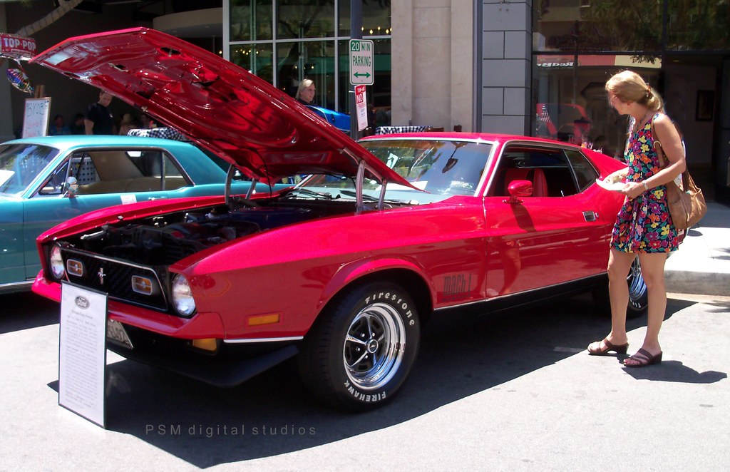 Brea Car Show 197172 Mach1 Mustang I took this picture be… Flickr