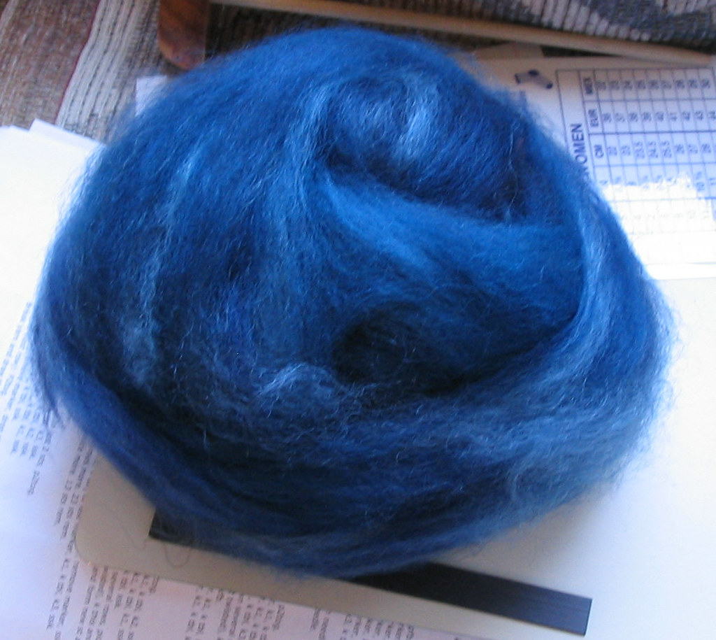 Wool Mohair Mix This is Sarakate's wool mixed with the moh… Flickr