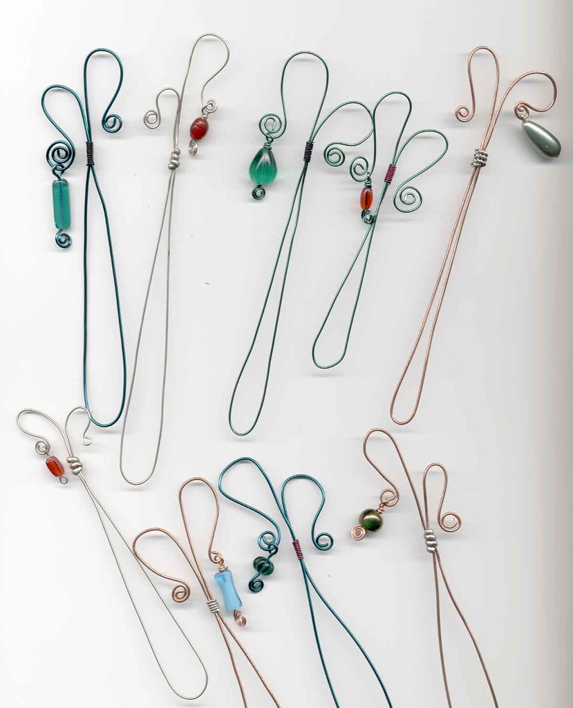 Wire Bookmarks I made several bookmarks for Christmas pres… Flickr
