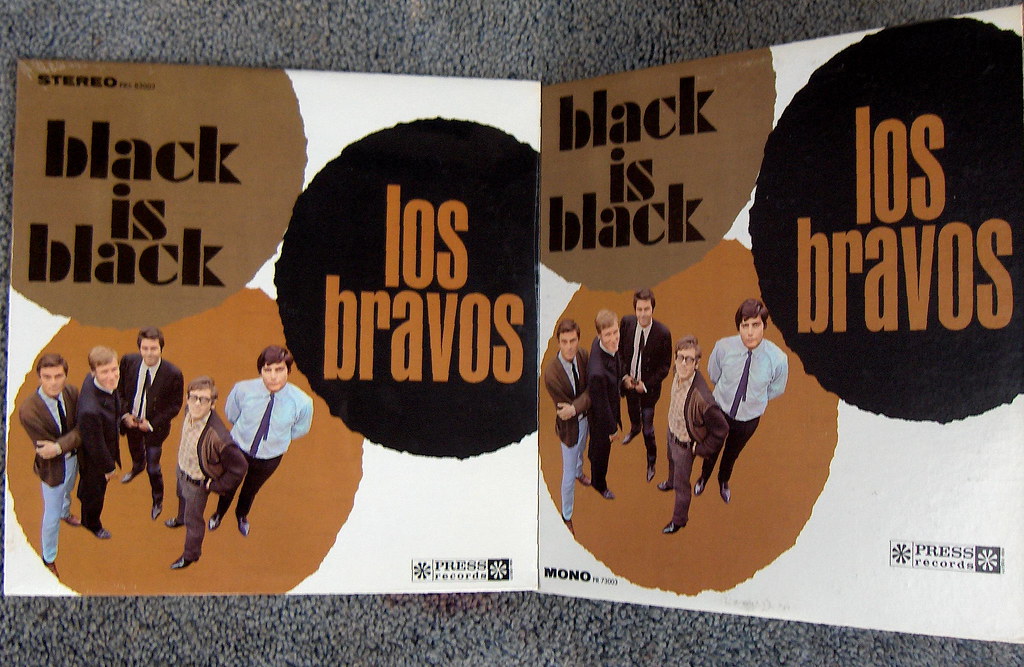Los Bravos / Black Is Black ARTIST Los Bravos TITLE Blac… Flickr