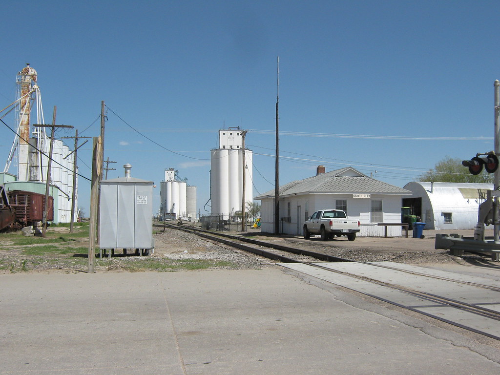 Grain Elevators Scott City Kansas John Nicolas Flickr