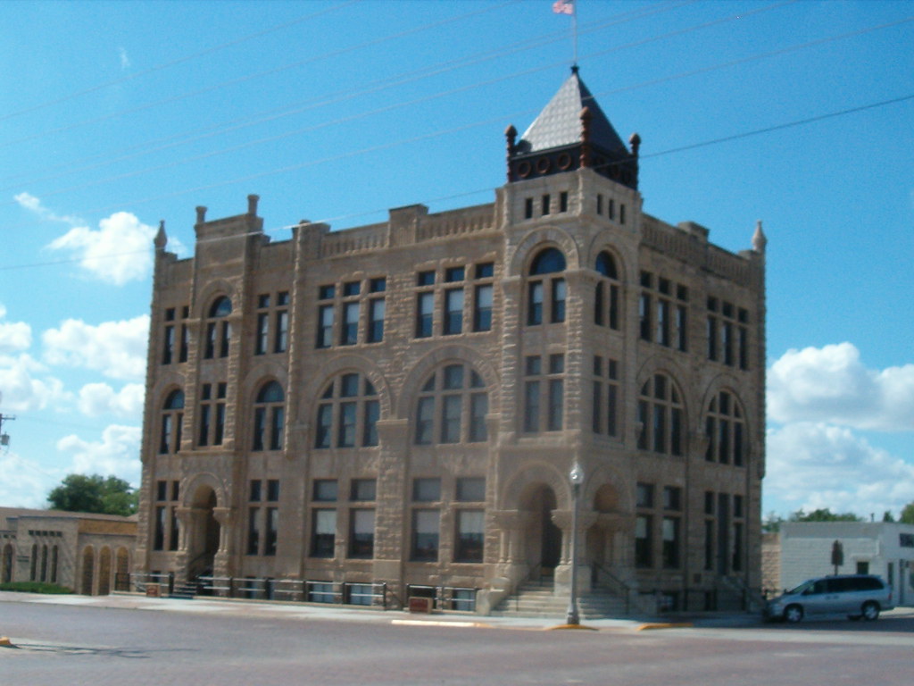 Old Bank Building Ness City Kansas This 4 story building i… Flickr
