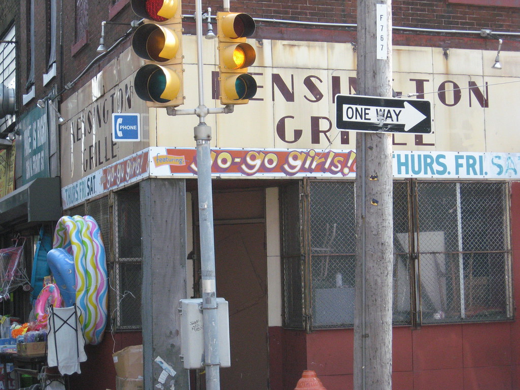 Kensington Grille front view Kensington Ave. Phila., PA Flickr