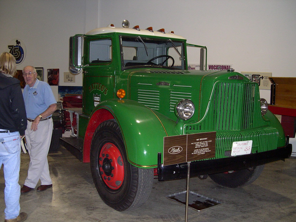 1947 Brockway Mack Truck Historical Museum, Allentown, PA Peachhead