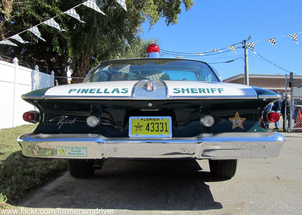 1961 Plymouth Fury Pinellas County Sheriff 61 This veh… Flickr