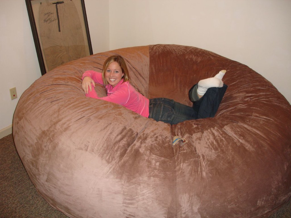 Huge Bean Bag Chair LoveSac Love Sac Comfy Sack Fombag Flickr