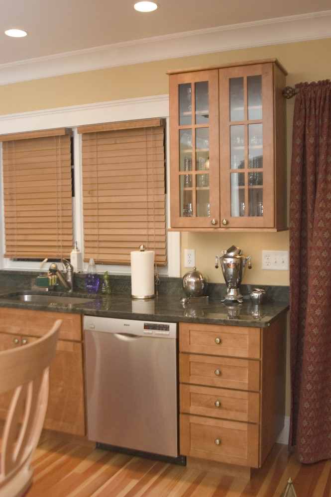 Bosch Dishwasher, Glass Door Shelves, Next to French Doors… Flickr