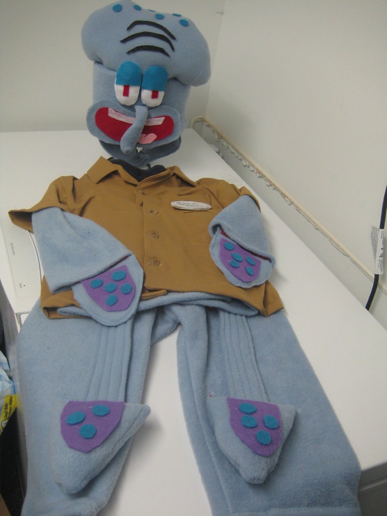 Squidward Halloween Costume Squidward Costume Fait Flickr