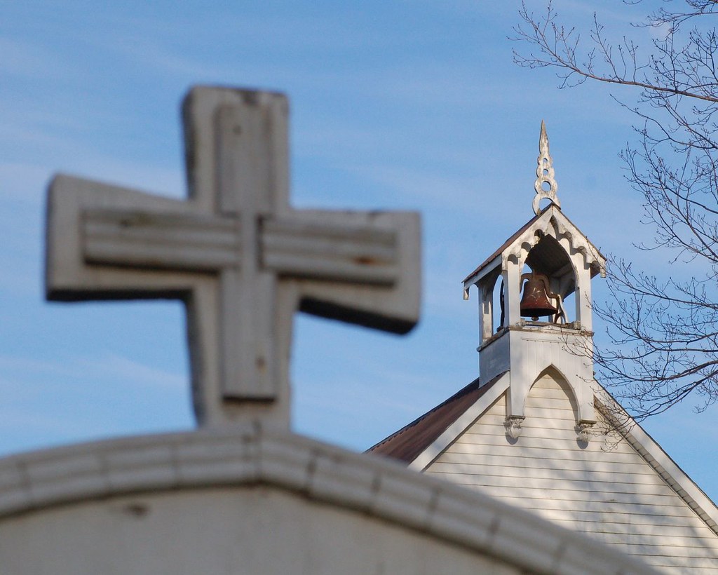 Spring Sunset104 Burwell's Corners. One of my favourite ch… Flickr