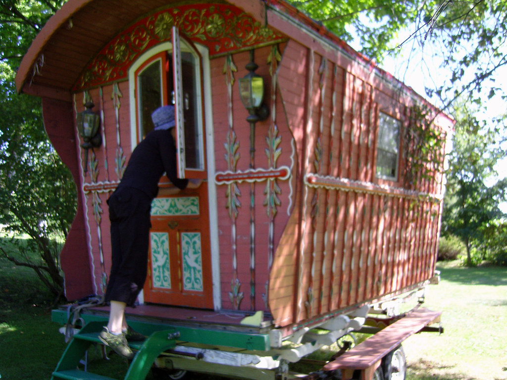 gypsy wagon this is sue's (my former boss/mentor at the ar… Flickr