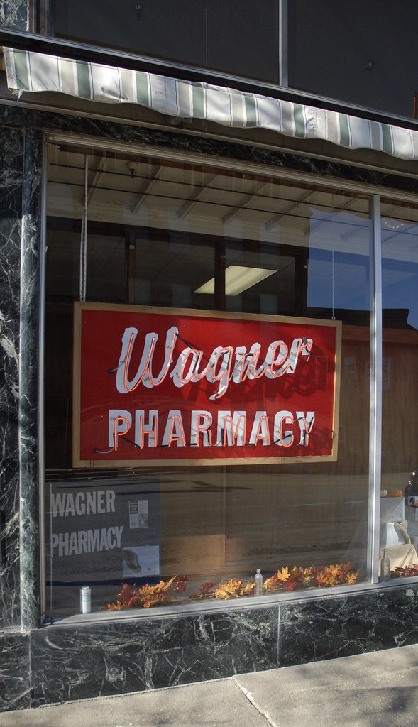Wagner Pharmacy, Clinton, IA Happy Fall! Debora Drower Flickr