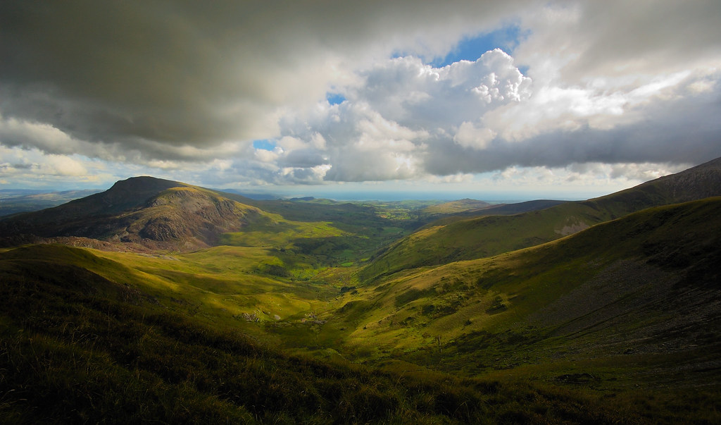 Cwm Pennant from Trum y Ddysgl Best viewed Large On Black.… Flickr