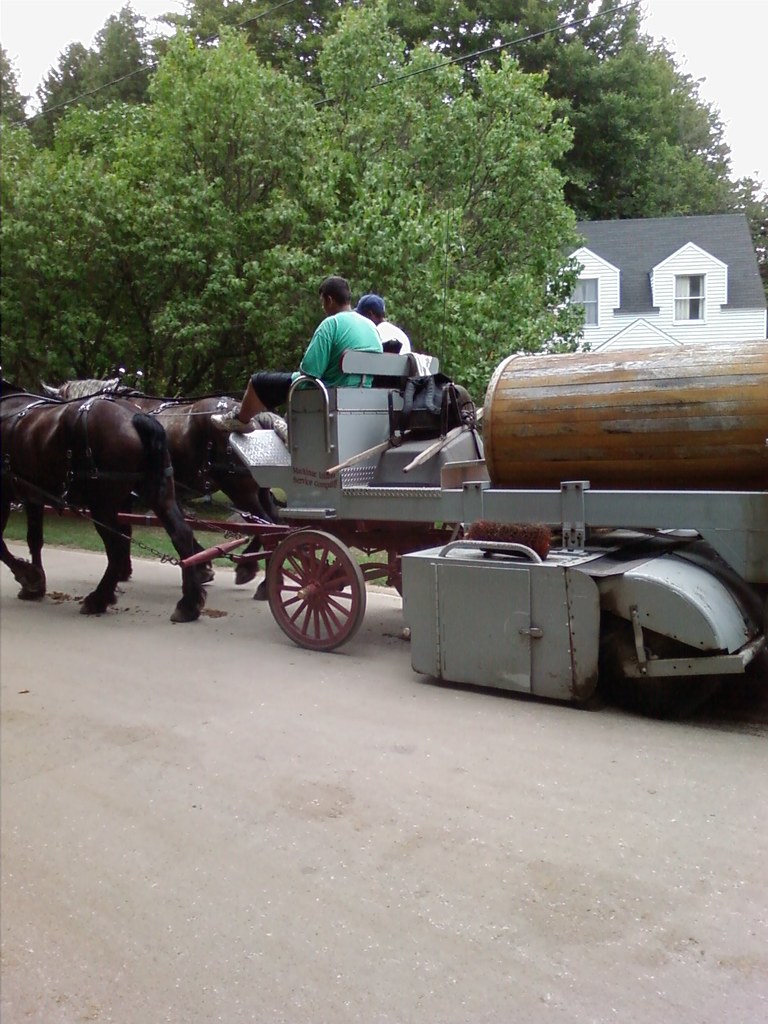 Horsedrawn Street Cleaner Flickr