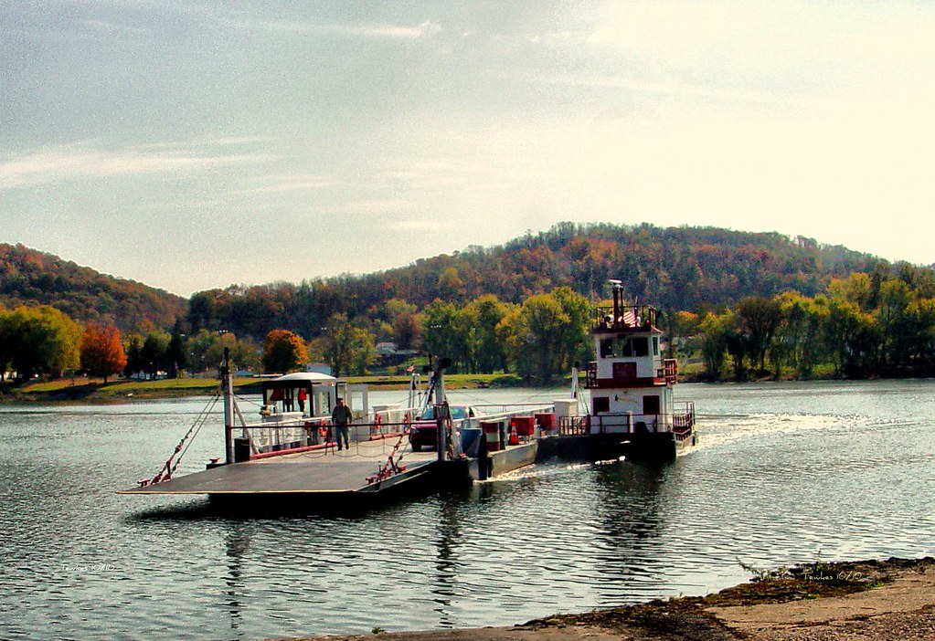 Sistersville Ferry My son and I took the ferry from Fly Oh… Flickr