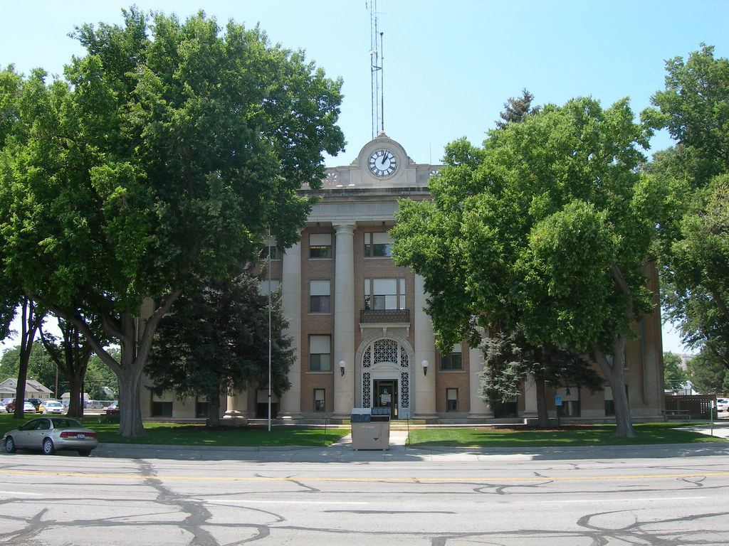 Scotts Bluff County Court House Gering, Nebraska Cornersto… Flickr