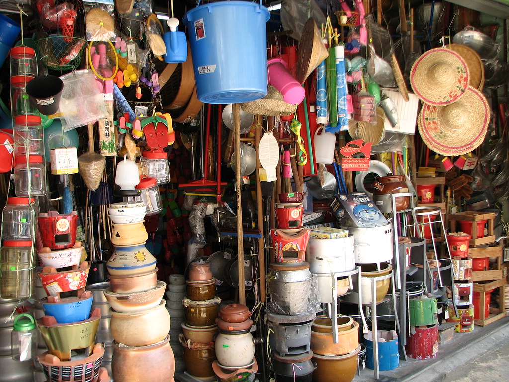 Hardware store Hardware store items on display! Taken in K… Flickr