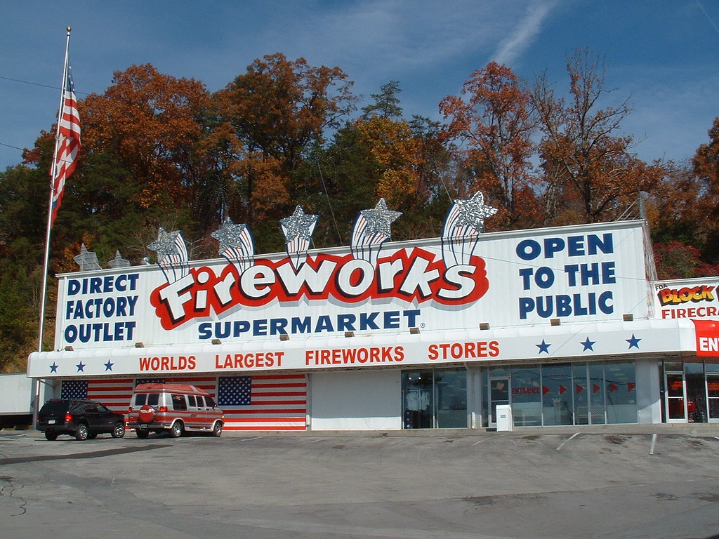 Fireworks Supermarket Where we got the fireworks to blow u… Flickr