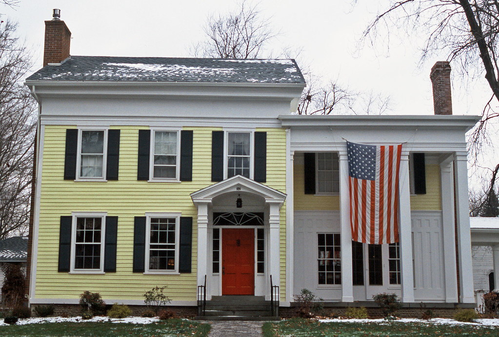 American Home Castile, New York (NY) A classic American s… Flickr