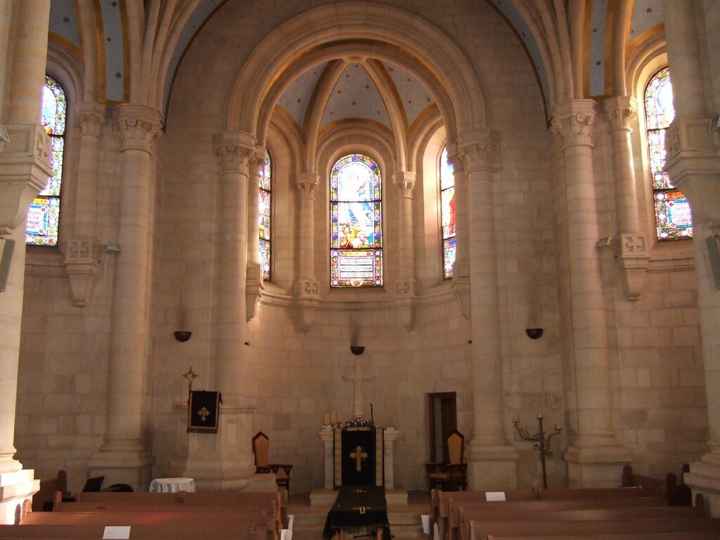 Christmas Lutheran Church, Bethlehem The delegation toured… Flickr