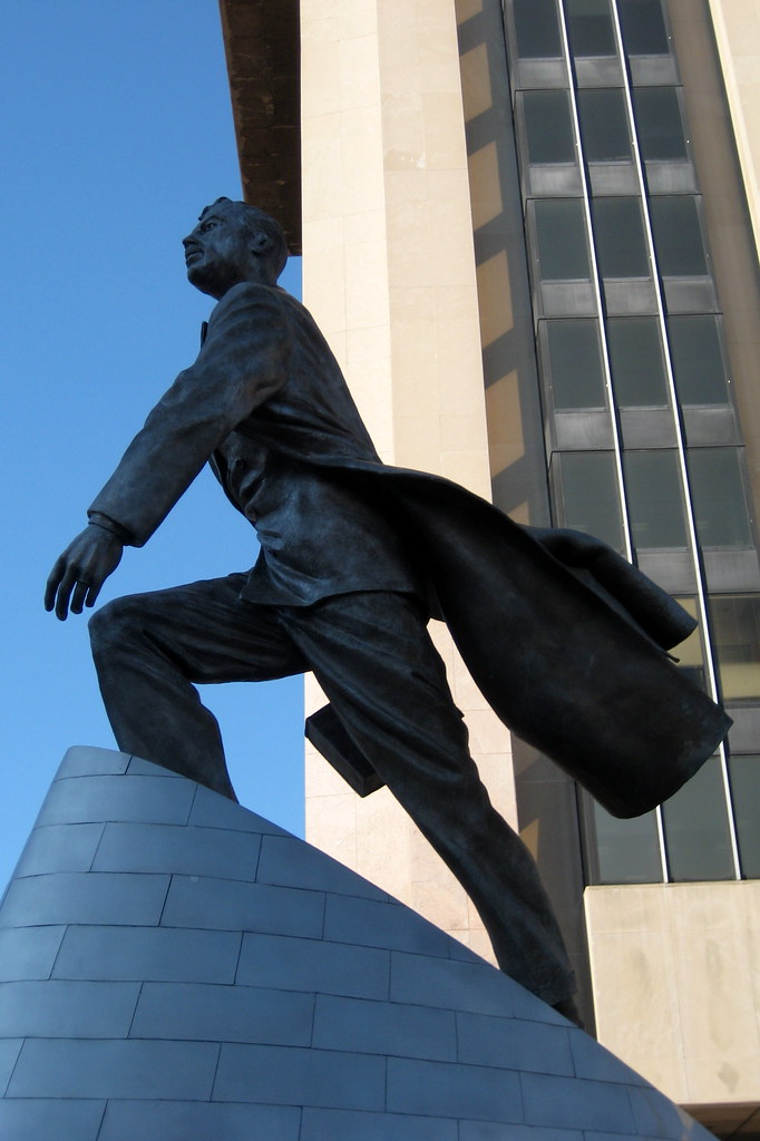 NYC Harlem Adam Clayton Powell Jr. State Office Building Plaza