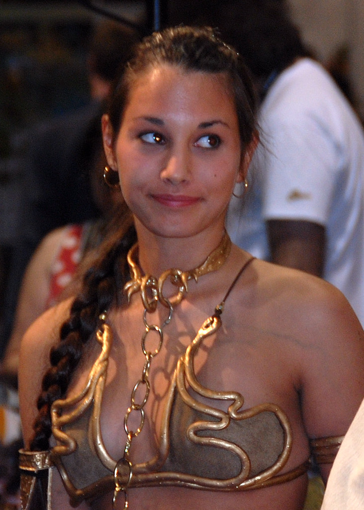 Princess Leia, Jabba's Slave One of the many Slave Leia co… Flickr