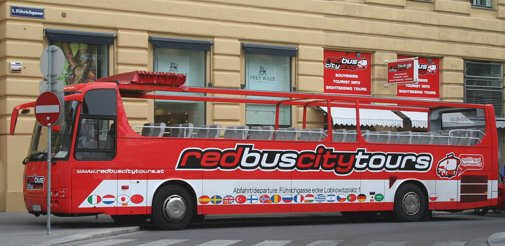 The Redbus One of the openair tour bus companies operatin… Flickr