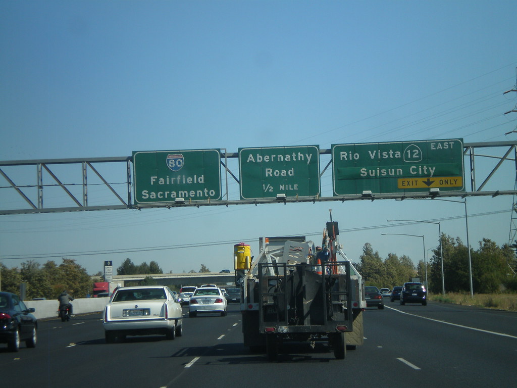 I80 East Exits 43 and 44A I80 east at Exit 43 CA12 … Flickr