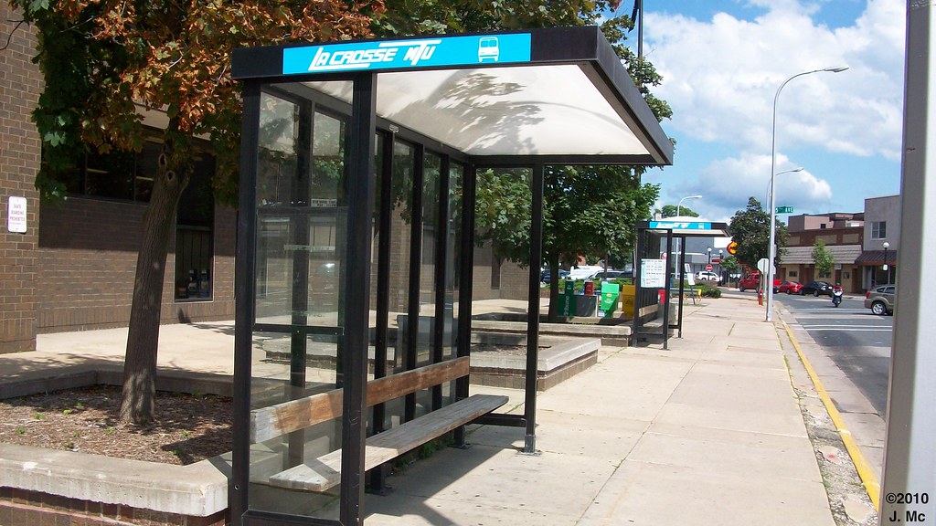 La Crosse MTU Bus Shelters This was also the main transfer… Flickr