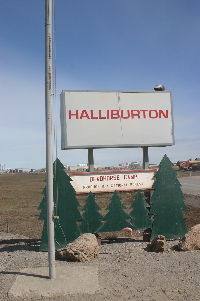 Halliburton's Prudhoe Bay office if you listened to the tr… Flickr