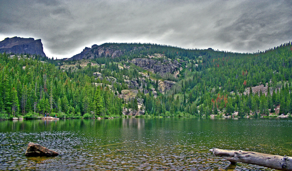 Bear Lake HDR 3 shot HDR of Bear Lake in Rocky Mountain Na… Flickr
