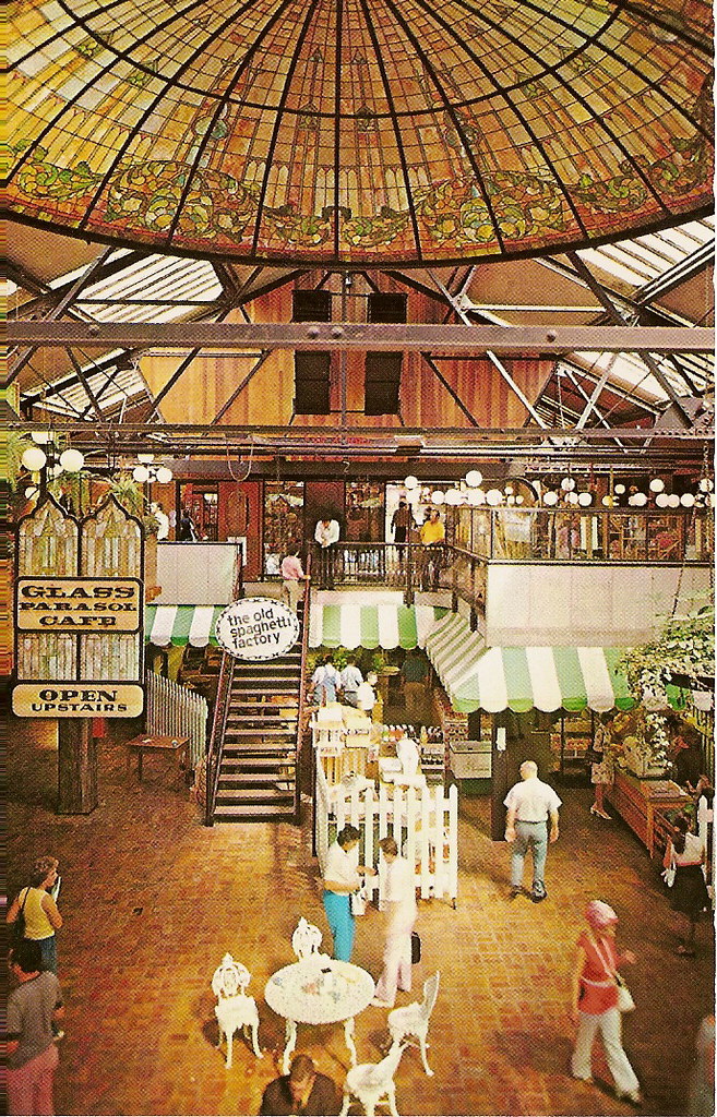 Trolley Square postcard OPEN MARKET, TROLLEY SQUARE "The f… Flickr
