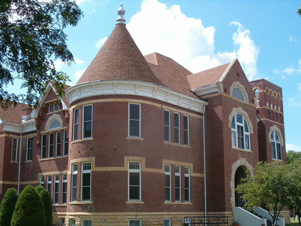 Rush County Courthouse La Crosse Kansas Another view of th… Flickr