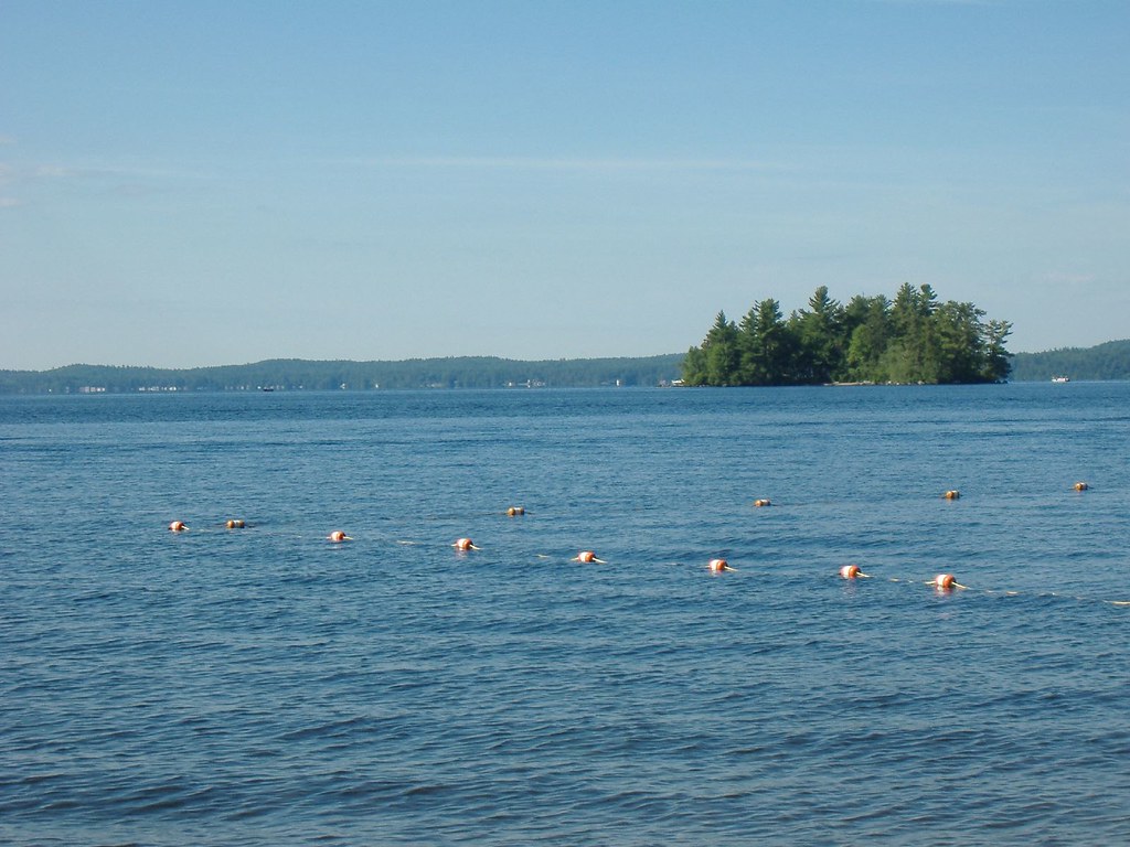 Sebago Lake GREAT temperature. very pretty Rachel Flickr