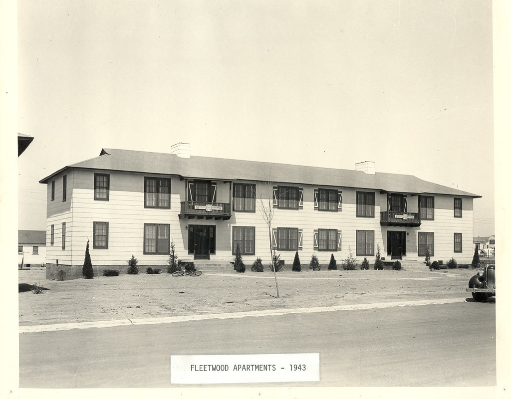 Fleetwood Apartments 1943 Rose State College Foundation Flickr