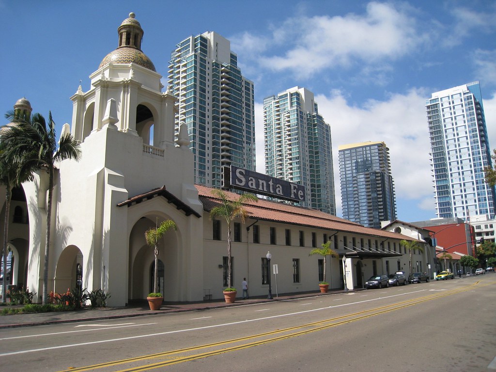 AmtrakSan Diego Station Santa Fe Station San Diego,CA 9/2… Flickr