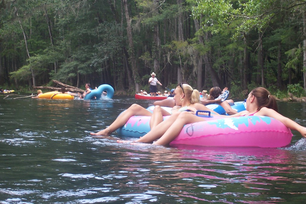 Tubing down the river Paul Clark Flickr