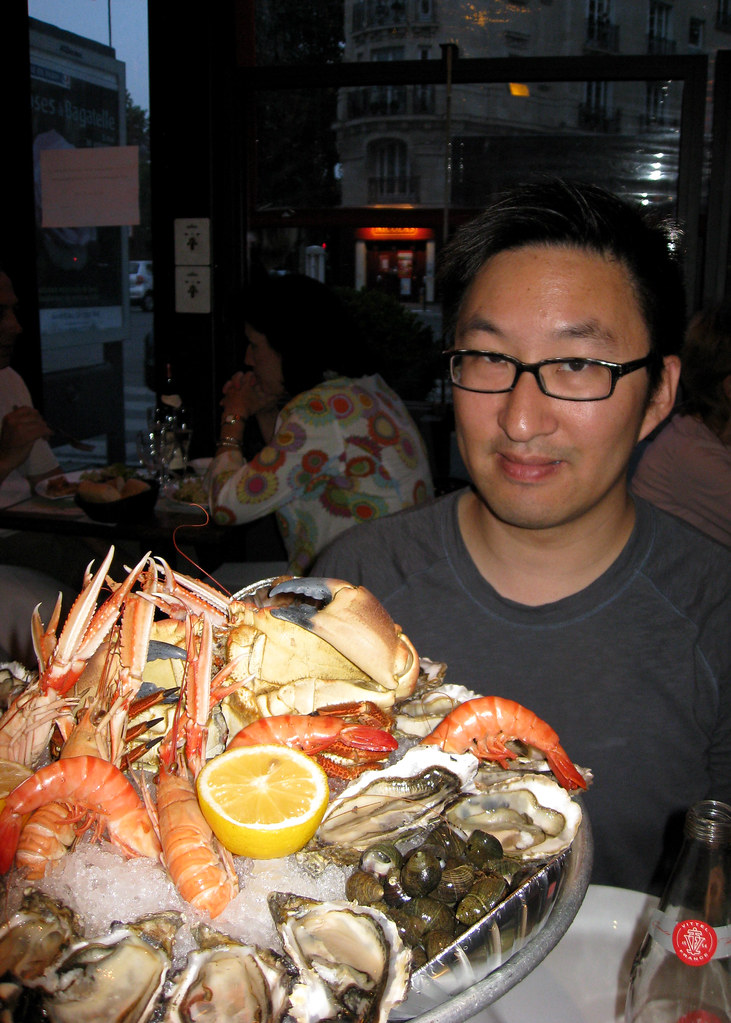 Paris Le Suffren Brady With Seafood Platter Brady Flickr