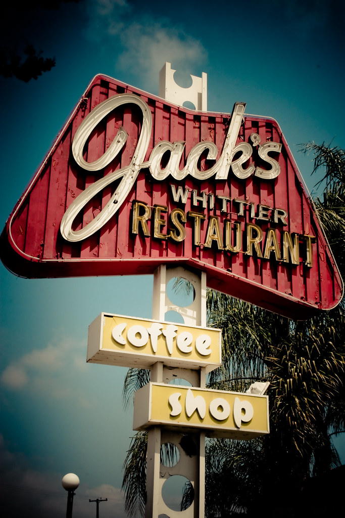 Jack's Whittier Restaurant Originally opened in 1933, but … Flickr