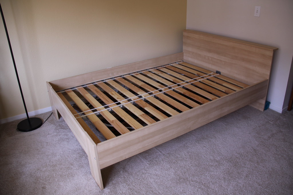 for sale ikea "aneboda" bed [unassembled] Flickr