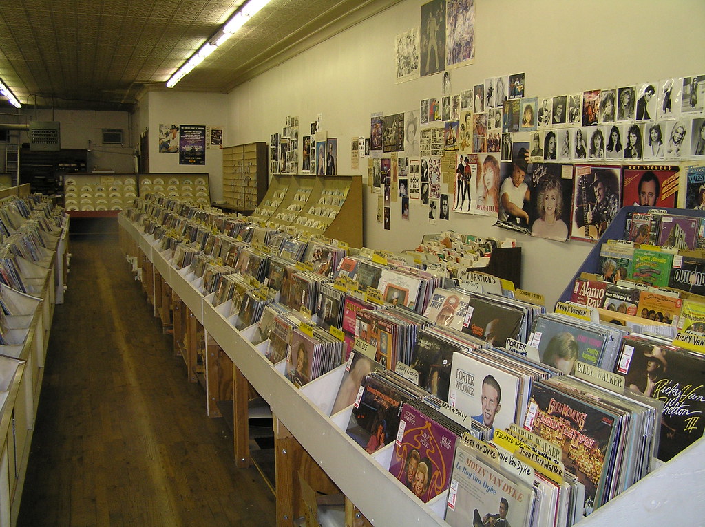 Vinyl heaven Remember when record stores looked like this … Flickr