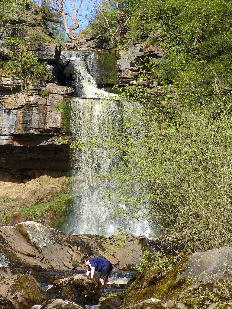 Thornton Force Waterfall and unconformity! The river falls… Flickr
