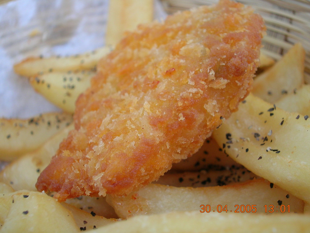 fish and chips unfnished fish and chips mei kim Flickr