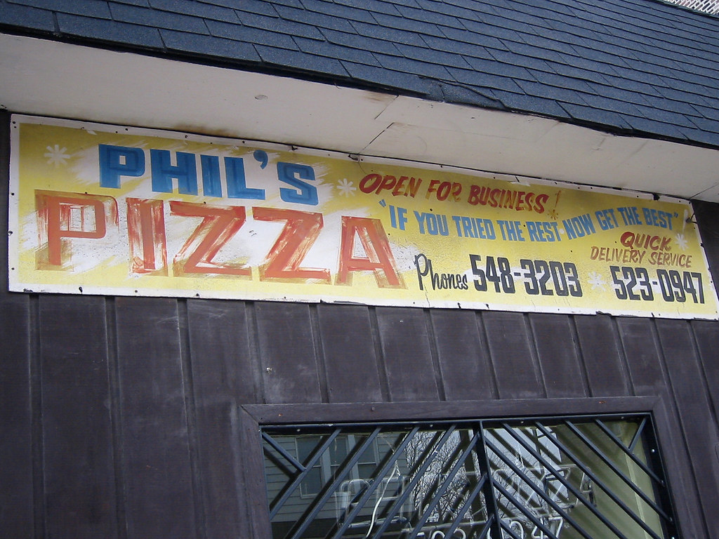 Phil's Pizza 3551 S. Halsted, Bridgeport. Detail of this s… Flickr