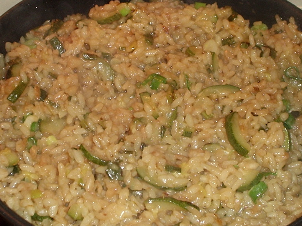 Sage, Zucchini & Green Onion Risotto llcskitchen.blogspot.… Flickr