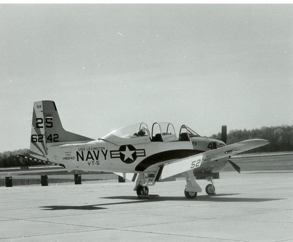 North American T28 Millville, NJ Airport Steve Walter Flickr