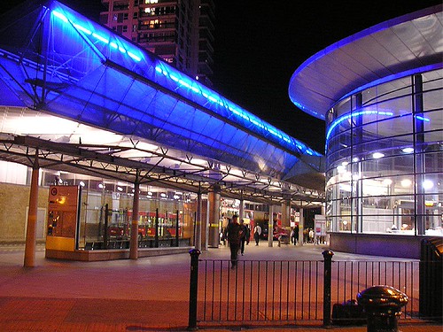 Canada Water Station at night More details... www.lastro… Flickr