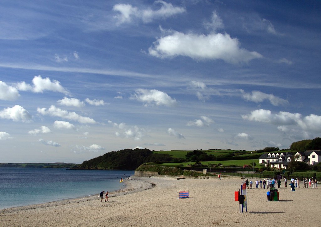 Gylly Beach, Falmouth Cornwall "In Britain's Western