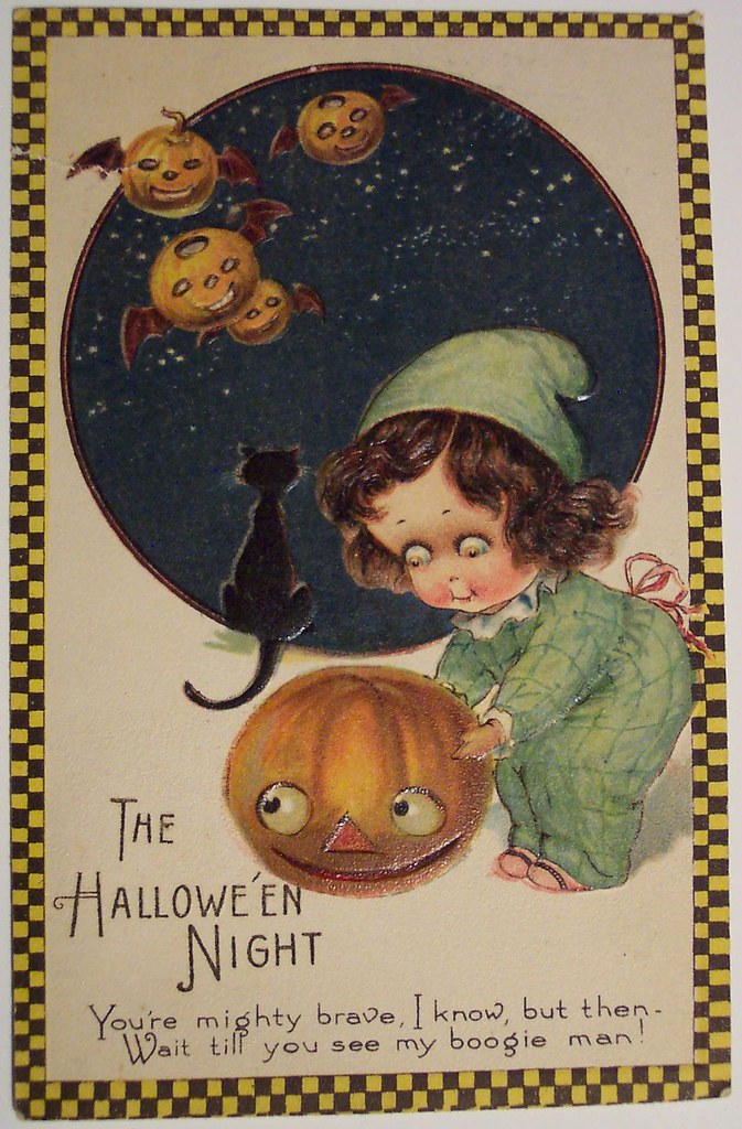 Vintage Halloween Postcard John Winsch Dave Flickr