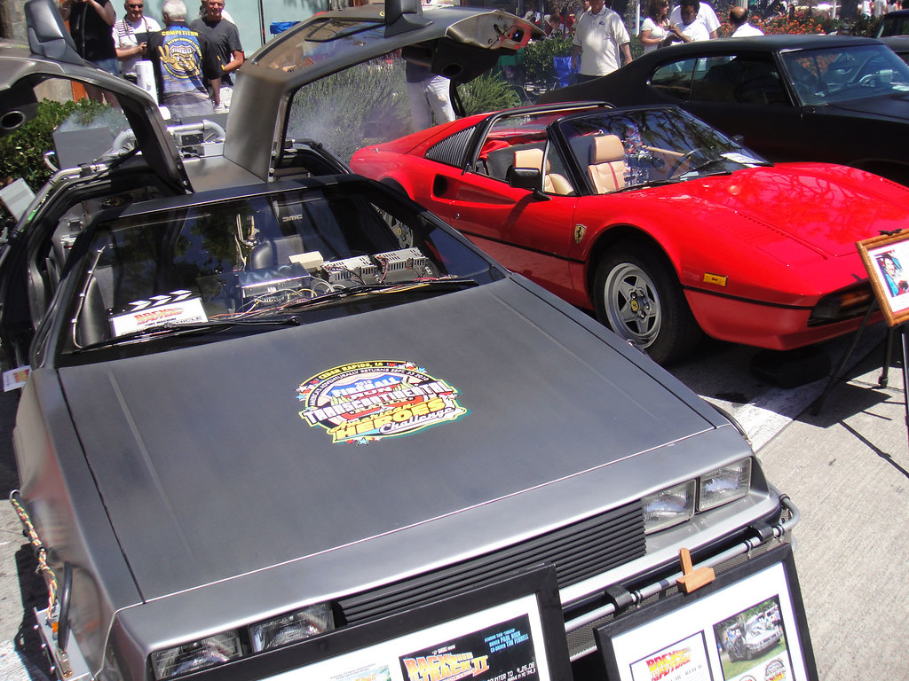 Culver City Car Show Back to the Future Delorean and Mag… Flickr