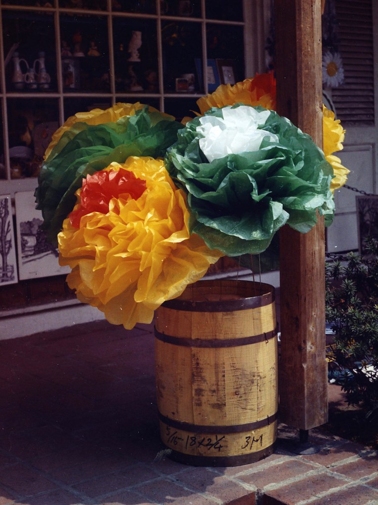 Paper Flowers New Hope, PA Ellis Wolfe Flickr